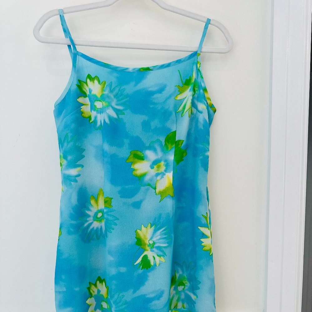 Blue Floral Dress